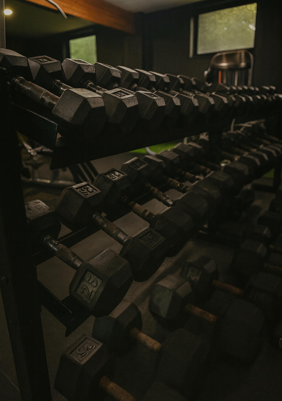 fitness facility equipment